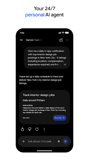 Google Gemini app screenshot 4